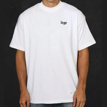Men's 180g 7900 Custom T-Shirts High Quality 100% Premium Heavy Cotton Graphic T Shirt