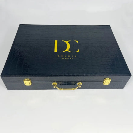 Custom Logo Skin Care Serum Cosmetic Packaging Box Black Pu Leather Packaging Box Luxury Packaging Boxes for Shoe Clothes