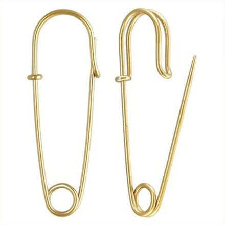 Non Tarnish GF 14K Gold Filled Brooch Pins Clasp for Necklace Bracelet Jewelry Making Findings Accessories