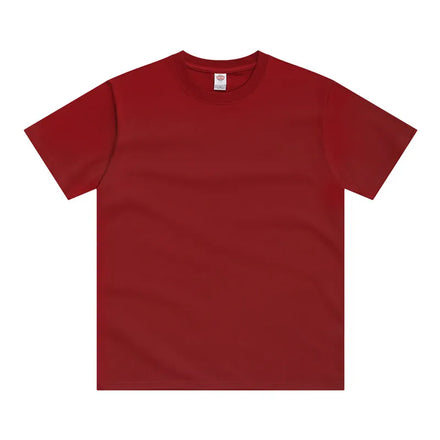 Drop Shoulder Loose Men's Clothing 250G 100% Pure Cotton Men's T-Shirts Wholesale Blank Plain Men Tee Shirt Custom T-shirt