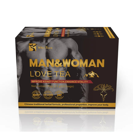 Wins Town Men Power Tea Custom Man and Woman love Tea Natural Flower Organic Herbal Maca Tea