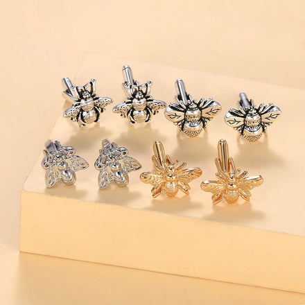 Alloy French Cufflinks Animal Bee Cufflinks Personalized Hipster Male Gift