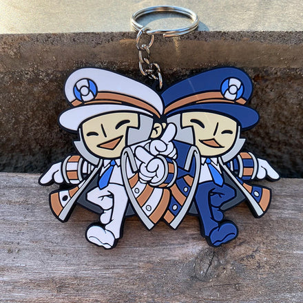 New Creative Soft PVC Keychain Gift Rubber Keychain