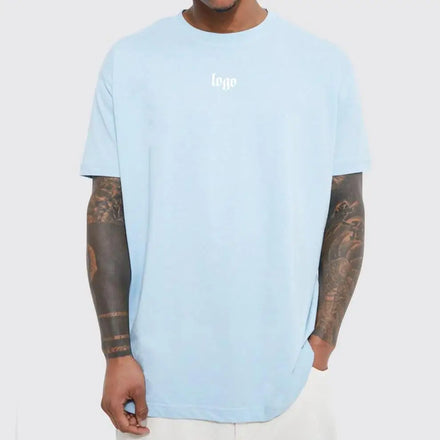 Mens T Shirts Polyester Custom Printing Blank T-Shirt Man Cotton Logo 230g Oversized Tshirts