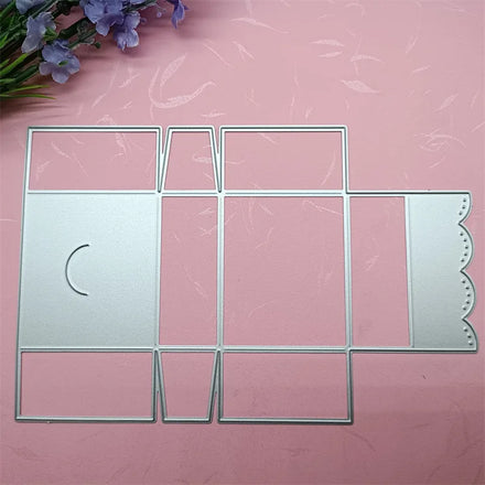 Customized Large Fold Candy Gift Box Scrapbooking for Card Album Embossing Stencil DIY Craft Dies New Metal Cutting Dies