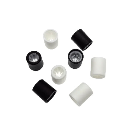 Secure Fabric Wristband Locks Disposable Cylindroid Self-Close Stopper Closure Plastic Sliding White/Black Eco-Friendly