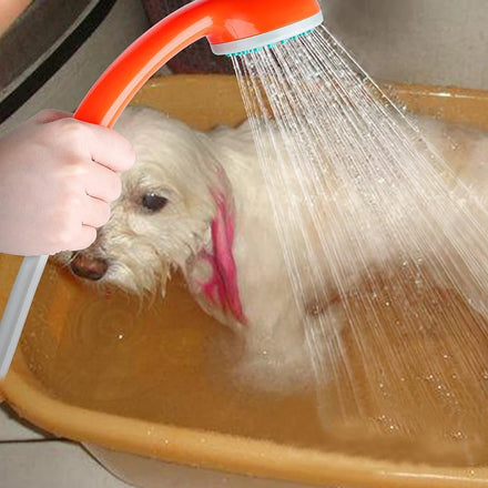 12V Outdoor Travel Portable Dog Shower Pump USB Rechargeable Pet Shower for Camping & Hiking