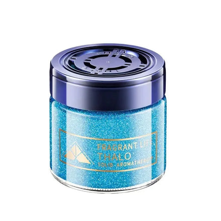 Private Label Plant Essential Oil Perfume Home Car Accessory Solid Perfume Diffuser Balm Car Perfume Air Freshener