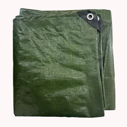 LVJU 12ft X32ft 4x10m PE Tarpaulin Sheet Heavy Duty PE Tarpaulin Outdoor HDPE Tarpaulin Cargo Cover