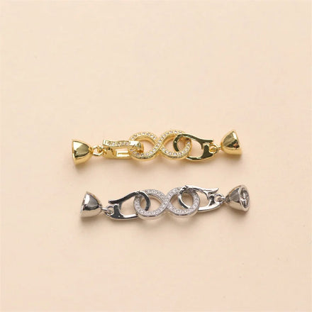Jewelry Handmade Diy Large Lobster Clasp for Pearl Bracelet Necklace Charm Connectors for Women