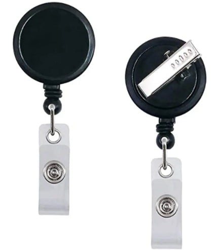 360 Degree Rotated Id Card Badge Holder Reels With Alligator Clip Office School Supplies Retractable Lanyard Badge Holder