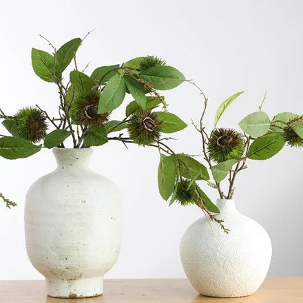A013 Simulation Flower New Chinese Simulation Chestnut Home Decoration Flower Berry Decoration Chestnut Home Soft Decoration