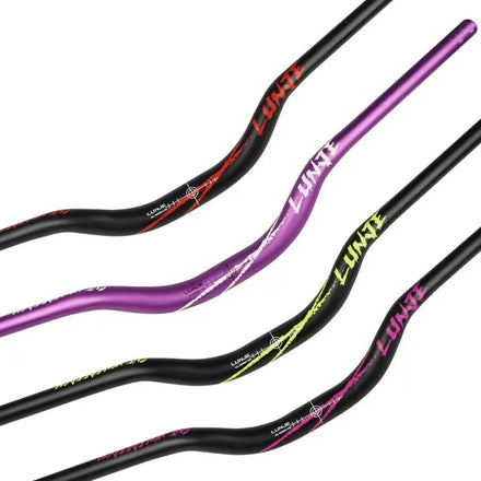 LUNJE Mountain Bike Swallow Handlebar Aluminum Alloy 31.8 780mm Rise 25 55mm Handle bar for Cycle