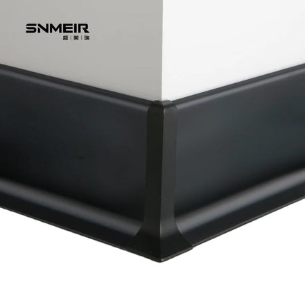 Senmry Modern Home Use Aluminum Skirting Board Easily Assembled Moisture-Proof and Wear-Resistant Waterproof for Apartments