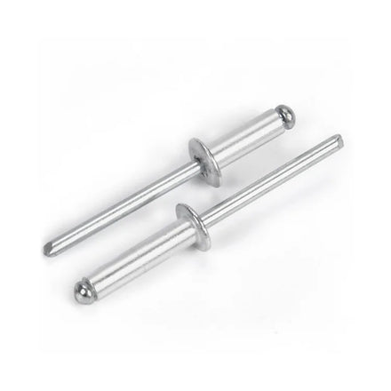 304 Stainless Steel DIN7337 Self-Plugging Pull Nail POP Decoration Round Flat Head Blind Rivet Diameter 3.2-4.8
