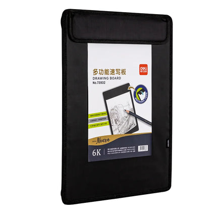Deli 73932 Sketchpad 6K Multifunctional Waterproof Sketch Board Portable Sketch Drawing Board 30pcs Per Carton Set