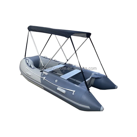 Hot Sale CE 3.3m Inflatable Fishing Boat With Air Deck Floor Rowing Boat