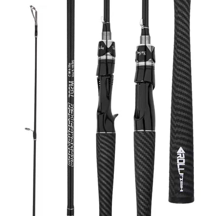 1.8m/2.1m/2.4m High Carbon Fiber Lure Sea Bass Pike Fishing Rod Ultralight Spinning Rod Bait Casting Fishing Rod