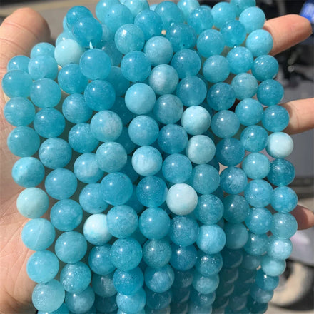 Wholesale Optimize Amazonite Round Chrysoprase Beads 10mm Round Gemstone Beads for Diy