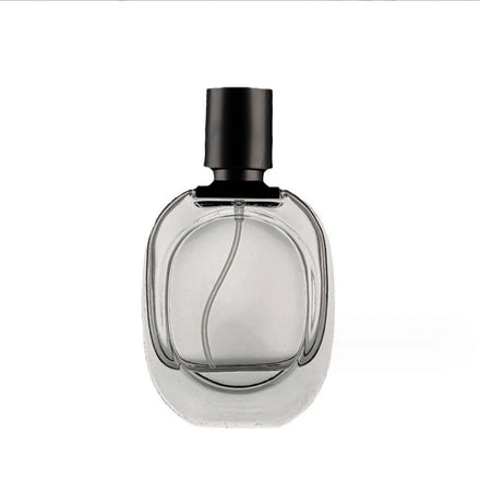 30ml 50ml Big Belly Glass Perfume Bottle Package Press the Spray Bottle Portable Sample Flask