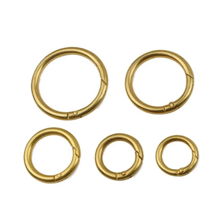 Wholesale Gilt Open Rings Bags and Bags Hardware Accessories Hook Connecting Buckle