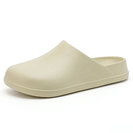Fashion Cartoon Baitou EVA for Spring Summer Wear Non-heel Half Slipper Couples Sports Beach Flat Soft Comfort