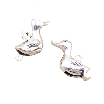 Charms Duck Quacker 28x14x10mm Handmade Making FitVintage Tibetan Silver Color PendantsDIY for Bracelet Necklace