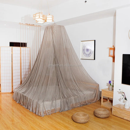 100% Silver Fiber EMF Protection Tent Attenuate WiFi 5G Block RF Shielding Canopy Bed Cover