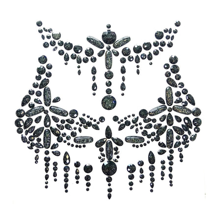Festival Carnival Body Jewelry Temporary Tattoo Acrylic Gem Crystal Sticker Nipples Pasties Sticker for Party Decorations