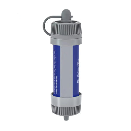 Outdoor Multifunctional Lightweight Portable Water Filter Straw with Threads Connect with 28mm Soda Bottle