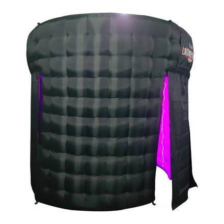 Led Lights Party Tent Photo Cabin Vogue 360 Photo Booth Enclosure Backdrop Nightclub Club Party bar Inflable