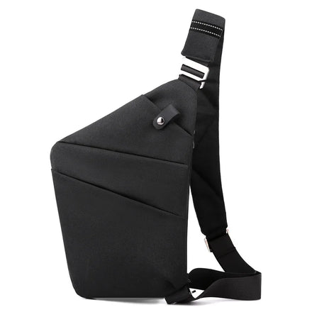 New Fashionable Crossbody Travel Backpack Boys Anti-Theft Chest Gun Storage Bag Waterproof One Shoulder Spanner Polyester