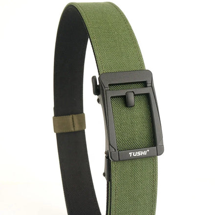 Wholesale 1.38 in Men's Tactical Outdoor EDC Black Nylon Utility Harness Belts Ratchet Systems Alloy for Buckle Belt Appendix Ca