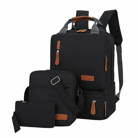2024 New Large Capacity Waterproof Backpack Notebook 17-inch Computer Waterproof Laptop Bag Men's Business Backpack