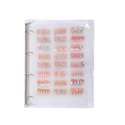 2026 New Removable Transparent Acrylic Display Panel for Manicure ABS Material Cat Eye Gel Color Display for Nail Gel