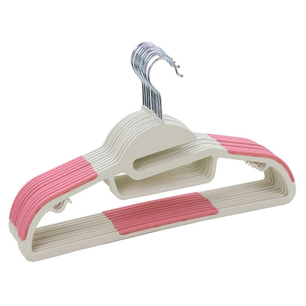 Top Seller Lightweight Plastic Clothes Hangers Durable Space Saving for Coats Jackets Easy Hanging Installation for Wardrobe Use