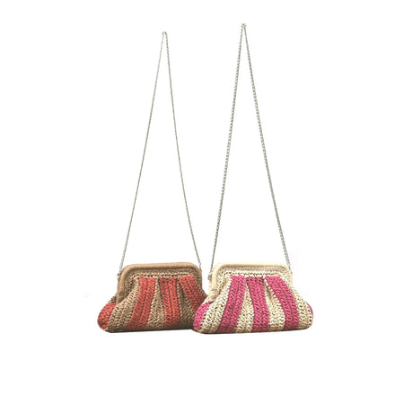 Women Summer Clutch Bag Raffia Beach Crossbody Bag Handbags Women's Bags
