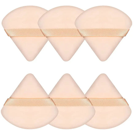 Portable for Setting Contouring Under Eyes Corners Normal Size Beauty Tool Triangle Makeup Puff