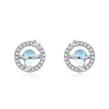 Wholesale Zircon Fine Jewelry High Quality 925 Sterling Silver Trendy Vintage Silver Stud Earrings for Women