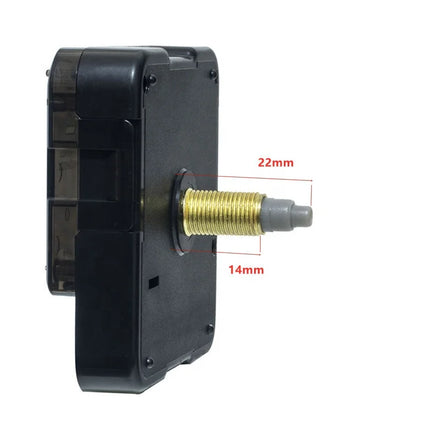 Hands and Clock Movement Mechanism Long Shaft Set 22MM for Wall Clock