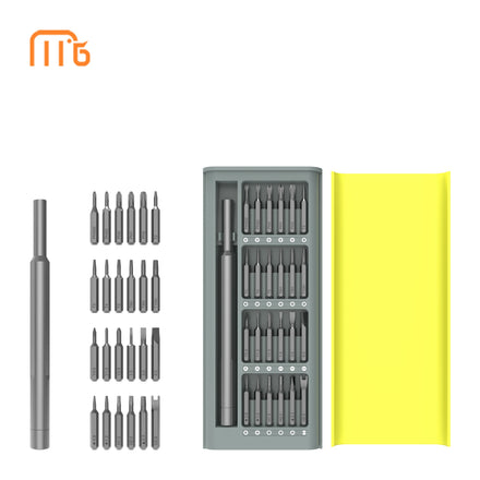 Mingtu 25 in 1 Precision DIY Grade Screwdriver Bit Set Customized OEM Support for Mobile Phones and Hand Tools