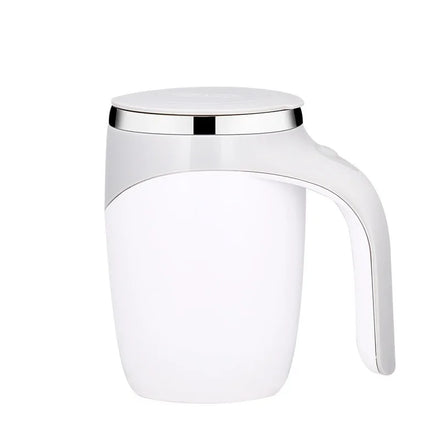New Portable Cup for Travel Kitchen Electric Rechargeable Stainless Steel Milk Coffee Mixing Cup Automatic Stirring Tea Mug