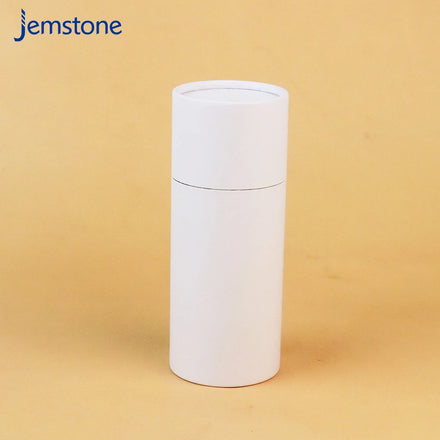 Biodegradable Kraft Cardboard Cylinder Box Deodorant Lip Balm Deodorant Sticks Small Paper Tube