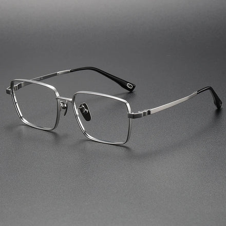 80927 Luxury Ready Stock Ultralight Premium Eyewear Titanium Korean Glasses Frames for Womens Mens