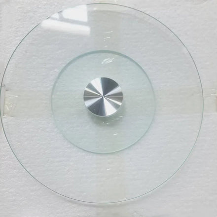 6mm Turntable Glass 60 cm Serving Tray Tempered Glass Lazy Susan