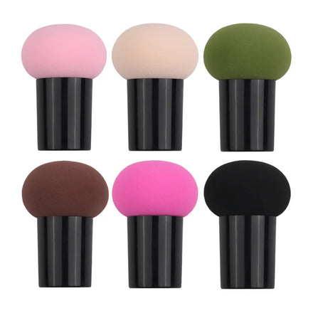 Mushroom Powder Puff Wet and Dry Facial Cosmetic Sponge Foundation Make up Sponge Beauty Puff