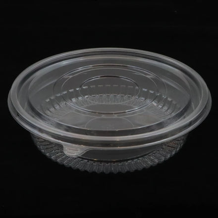 Large Transparent PET Blister Box with One-Time Thickened Bottom for Dessert Bread Cake Sushi Packaging