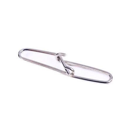 50pcs/bag Fishing Lock Hanging Snap Bass Fishing Swivels Carp Fishing Tackle Accessories