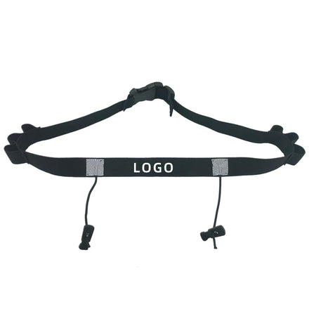 Factory Custom logo Reflective Running Belt Handing Number Cloth Triathlon Marathons Race Number Belts with Energy Gel Holder
