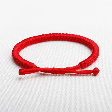 AA0160217 Fashion Hot Yoga Handmade Woven Jin Gang Knot Red Rope Bracelet Women Men Lucky Jewelry